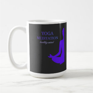 Yoga & Meditation für einen gesunden Geist Kaffeetasse