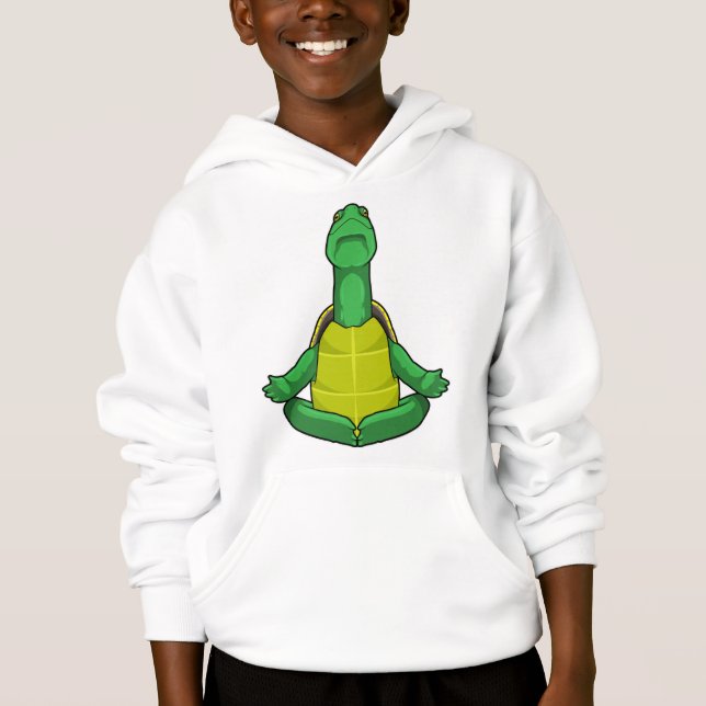 Yoga-Meditation Hoodie (Vorderseite)