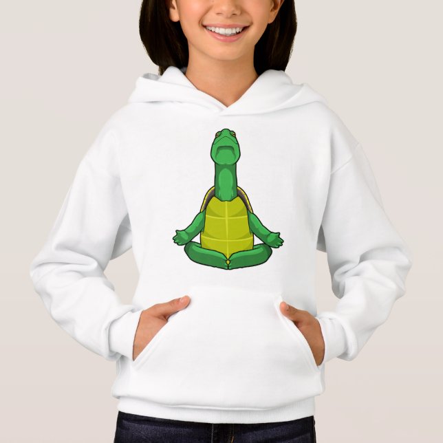 Yoga-Meditation Hoodie (Vorderseite)