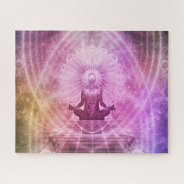 YOGA-MEDITATION IN LOTUS-POSITION PUZZLE