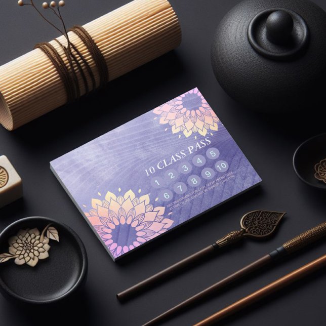 Yoga Meditation Instructor 10 Class Pass Treuekarte (Von Creator hochgeladen)