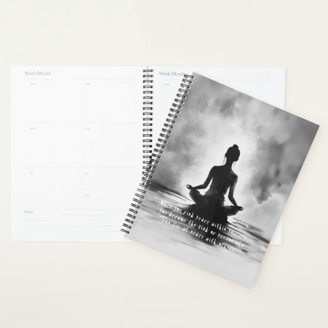 Yoga Meditation Instructor Lotus Pose Tinte Malere Planer (Anzeige)
