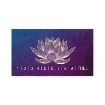 YOGA Meditation Instructor Loyalty Punch Lotus