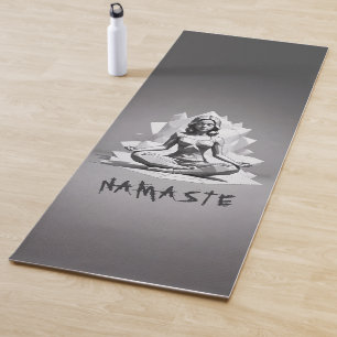 Yoga Meditation Instructor Reiki Master Low Poly Yogamatte