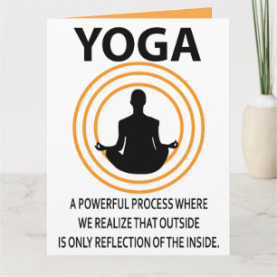Yoga Meditation Karte