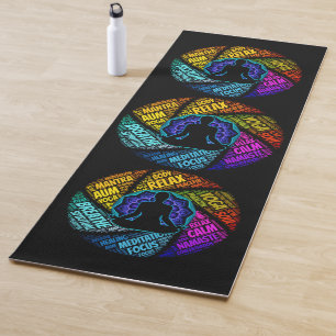 Yoga & Meditation Kunst, Dichtung und Musik Yogamatte