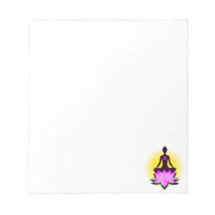 Yoga-Meditation Notizblock