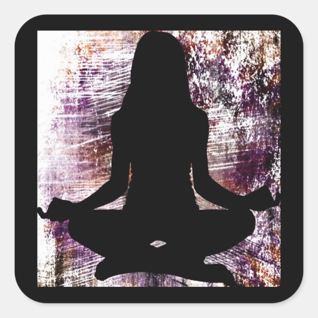 Yoga Meditation OHM Stickers (Vorderseite)