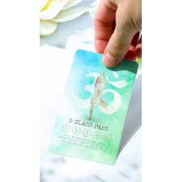 Yoga Meditation Pose Om Symbol Class Treue