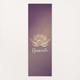YOGA Meditation Reiki Instructor Lila Gold Lotus Yogamatte