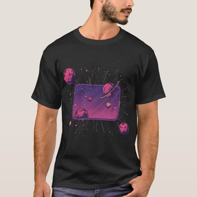Yoga-Meditation. T-Shirt (Vorderseite)