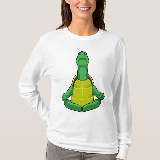 Yoga-Meditation T-Shirt (Vorderseite)