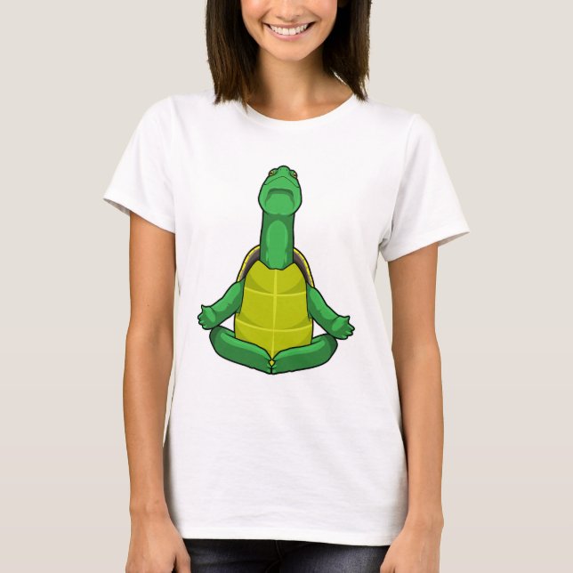 Yoga-Meditation T-Shirt (Vorderseite)