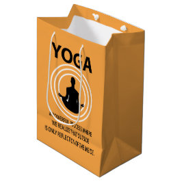 Yoga Meditation Yoga Mittlere Geschenktüte