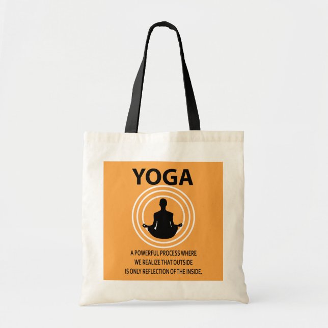 Yoga Meditation Yoga Tragetasche (Vorne)