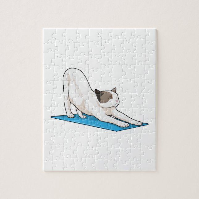 Yoga-Medizin-Fitness Puzzle (Vertikal)