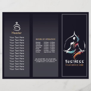 Yoga Medizin Instruktor Lotus Pose Pinselstrich