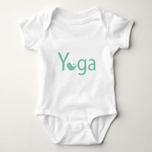 Yoga mit Yin Yang Baby Strampler