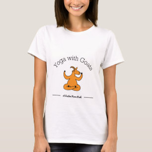 Yoga mit Ziegen T-Shirt