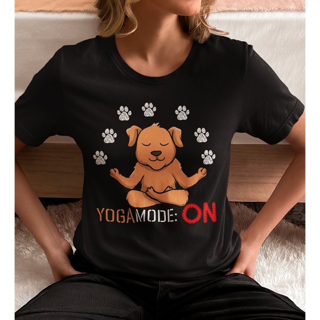 Yoga Mode on Meditation Women Tshirt (Von Creator hochgeladen)