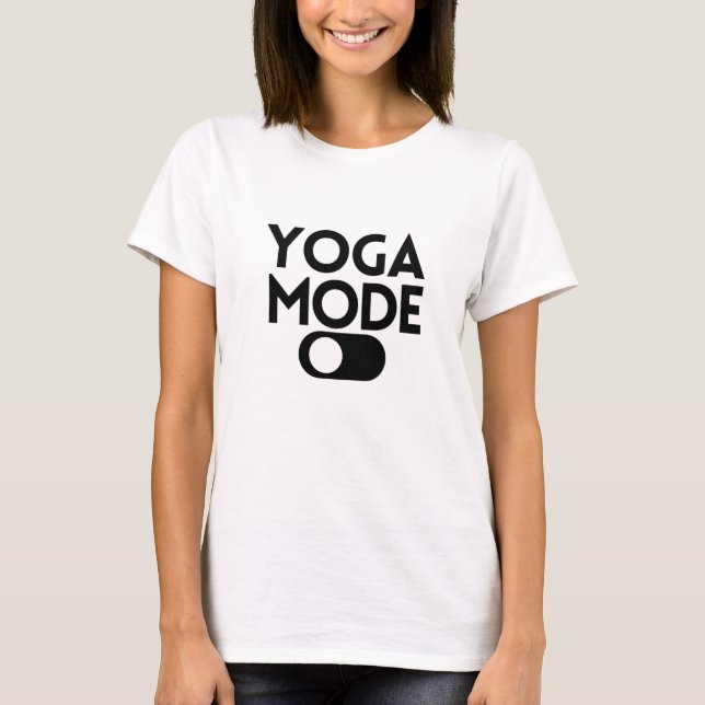 Yoga-Modus T-Shirt (Vorderseite)