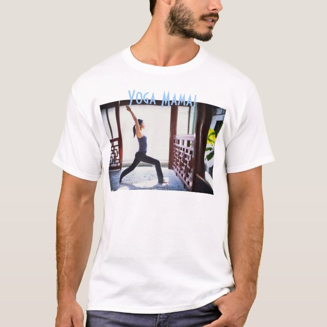 Yoga-Mutter T-Shirt (Vorderseite)