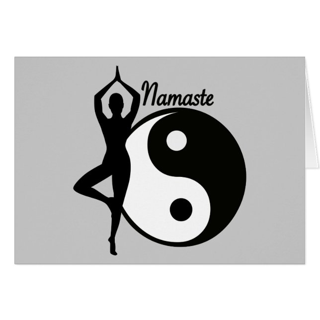 Yoga Namaste (Vorderseite (Horizontal))