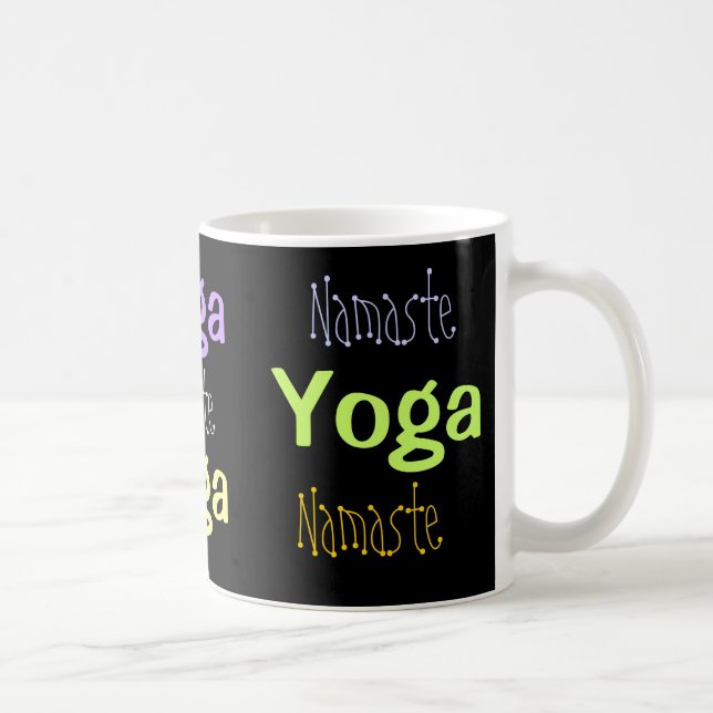 Yoga, Namaste Kaffeetasse (Rechts)