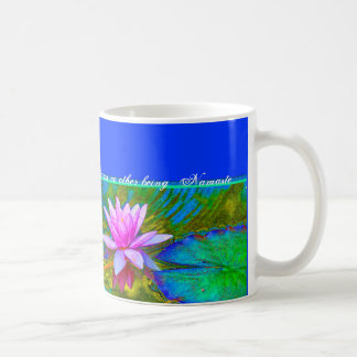 Yoga Namaste - Lotus-Blüten-Buddha-Zitat Tasse