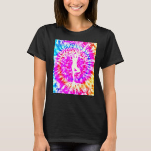 Yoga Namaste Mond Bind sterben Buddha Baum T-Shirt
