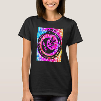 Yoga Namaste Moon Krawatte Die Buddha Snake T-Shirt