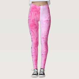 Yoga Namaste Pink Lila Chic Moderne Vorlage Leggings