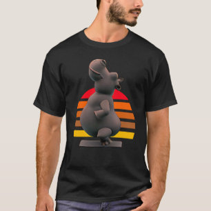 Yoga Nilpferd Eine Pose einnehmen T-Shirt