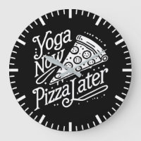 Yoga Now Pizza Später - Funny Fitness