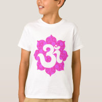 Yoga OM in Lotus zackt aus