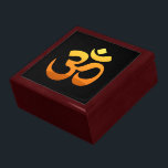 Yoga Om Mantra Symbol Asana Relax Fitness Sonnenau Erinnerungskiste<br><div class="desc">Yoga Om Mantra Symbol Asana Relax Fitness Sonnenaufgang Gold Sonnenmeditation Gelb Orange Inspiration Eleganter Sonnenaufgang Mahagoni Holzschmuck Keepake Box.</div>