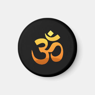 Yoga Om Mantra Symbol Asana Relax Medizin Magnet