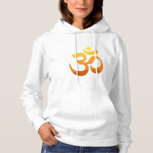 Yoga Om Mantra Symbol Gold Sassa Entspannung Fraue Hoodie