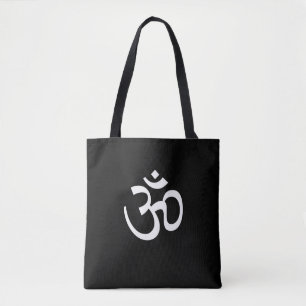 Yoga, Om-Om-Symbol, Hinduismus-Symbol, Schwarz-wei