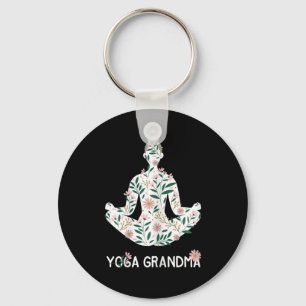 Yoga Oma Meditation Tee Pilates Liebhaber Oma Gesc Schlüsselanhänger