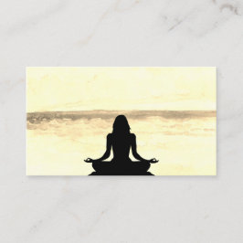 *~* Yoga-Ozean-Strandmindfulness-Meditations-Meer Visitenkarte