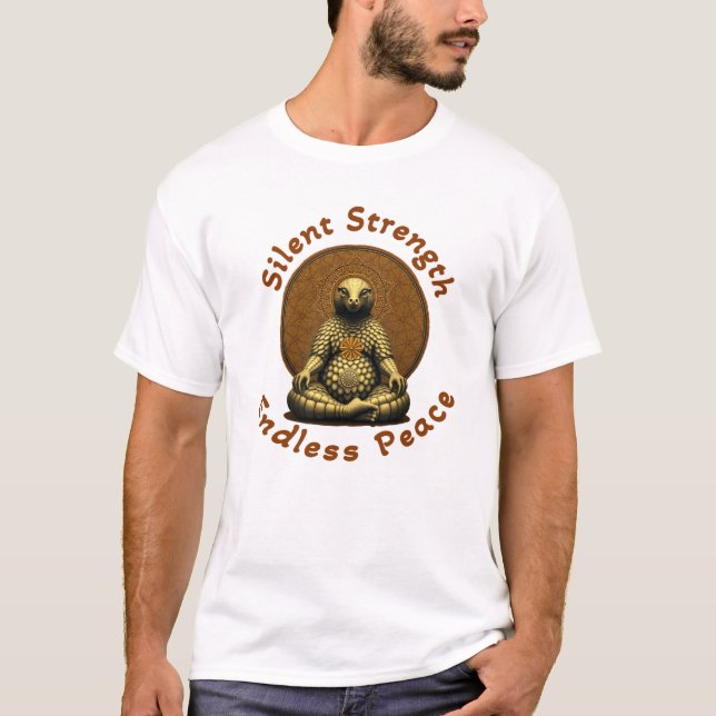 Yoga Pangolin T-Shirt (Vorderseite)