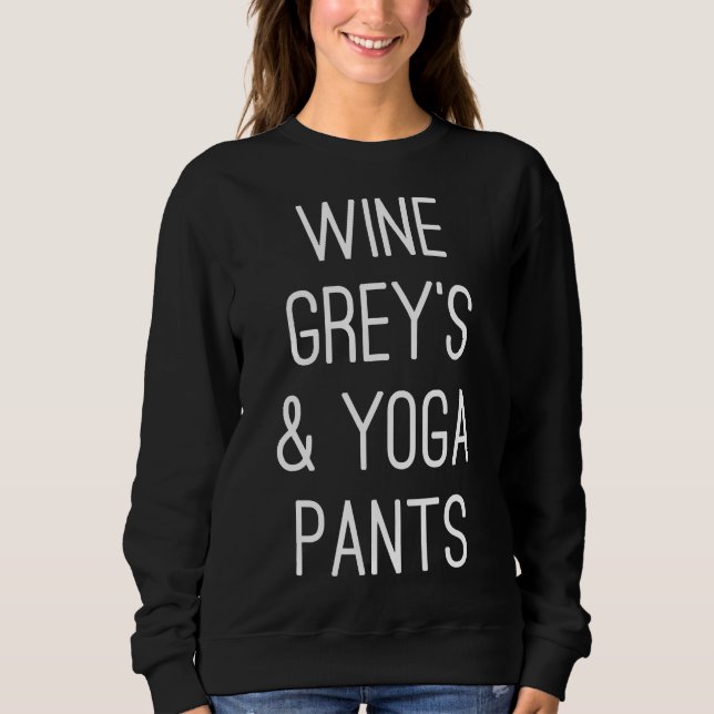 Yoga Pants Sweatshirt (Vorderseite)