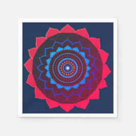 Yoga-Party-Papier-Taschentücher Serviette