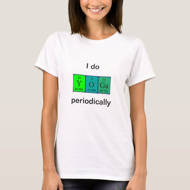 Yoga Periodenwort Shirt 8 (Vorderseite)