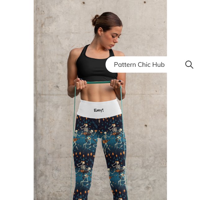 Yoga Pilates trainiert stilvolle Fun Workout Pants Capri Leggings (Von Creator hochgeladen)