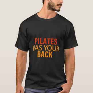 Yoga Pilates Training Workout Sport Funny Pilates T-Shirt