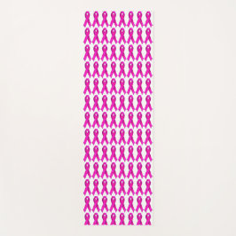 Yoga Pink Ribbon Breast Cancer Awareness Support Yogamatte