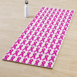 Yoga Pink Ribbon Breast Cancer Awareness Support Yogamatte