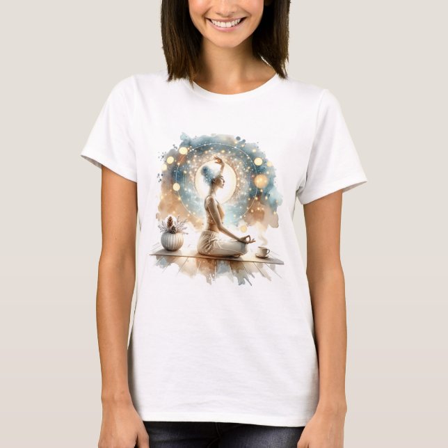 Yoga-Pose T-Shirt (Vorderseite)